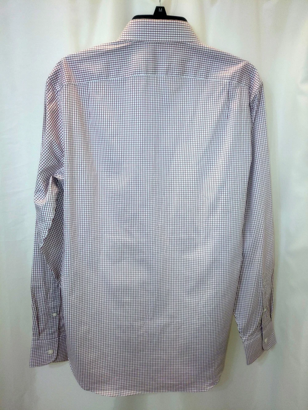 NWT J.CREW Sz M Red/White Micro-Check Dress Shirt